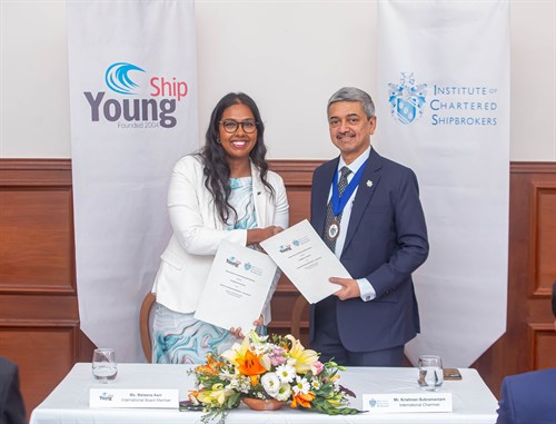 ICS YSI MOU SIGINING PICTURE